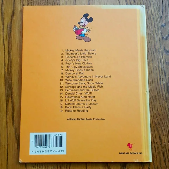 Goofy's Big Race A Walt Disney Beginning Reader Hardcover Vintage Childrens Book - Picture 2 of 3